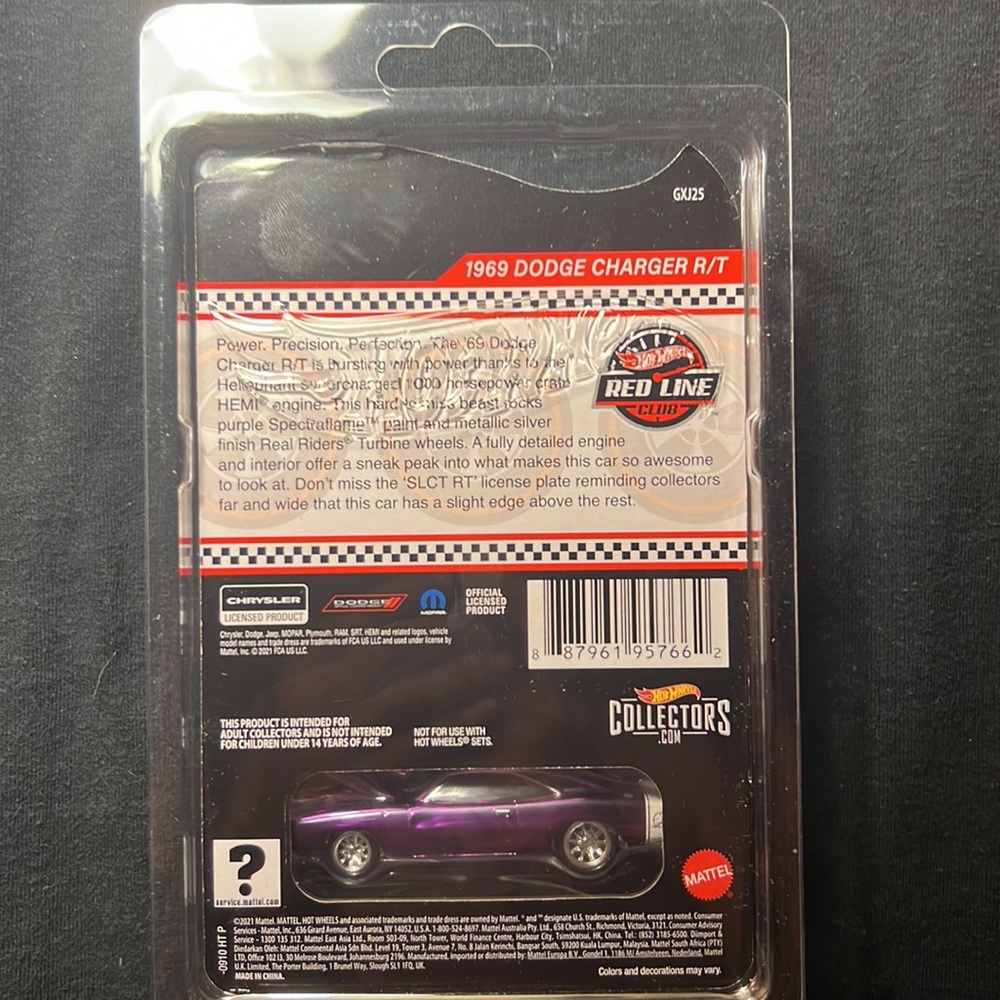 Hot wheels RLC 69 charger r/t - Picture 2 of 2